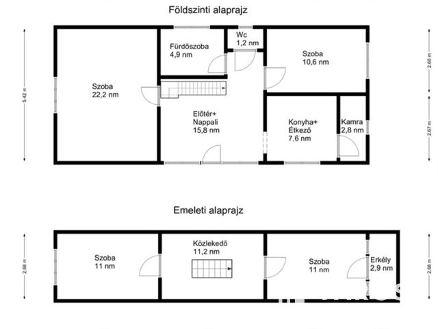 Átlagos állapotú, családi ház Sormáson