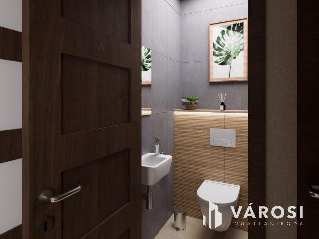 Modern, hőszivattyús, 95 m2-es családi ház népszerű helyen