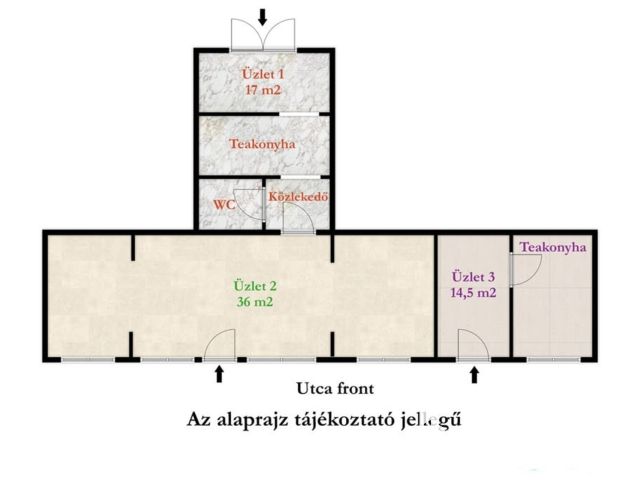 Megosztható, bérbe adható üzletek a Centernél
