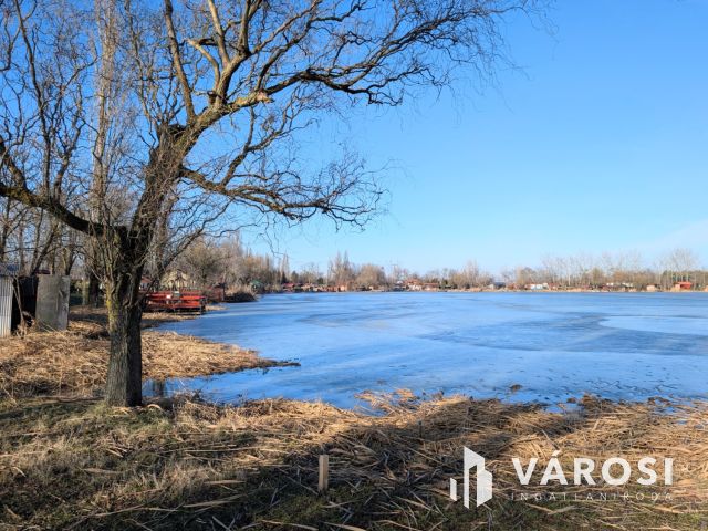 Vízparti telek a Borosgyáni tavaknál!