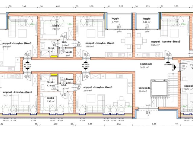 Második emeleti újépítésű lakás, Hagymatikumtól 60 méterre 4