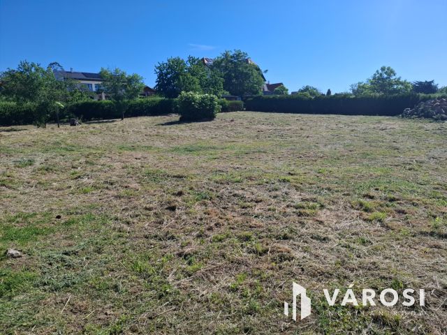 Közműves telek gyümölcsfákkal és tervekkel Cserszegtomajon