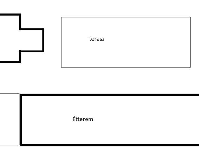 Jól működő étterem és lakóház Bük központjában
